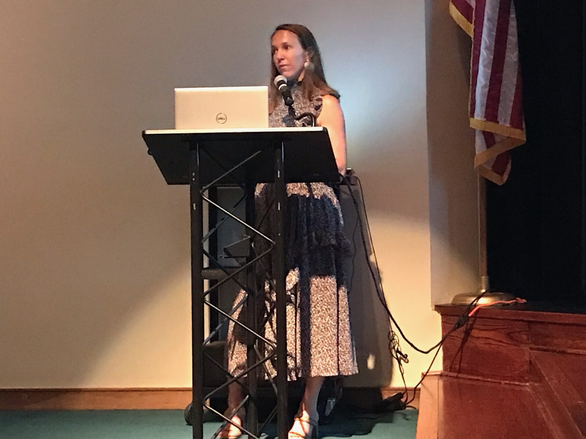 Photo of Dr. Reid taken by Jen Holden.